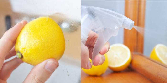 Лимон для уборки ванной