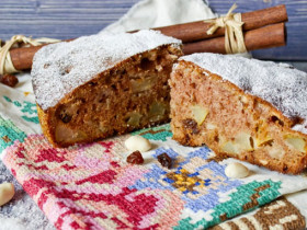 Пирог с орехами - пошаговые рецепты приготовления яблочного, морковного или шоколадного с фото