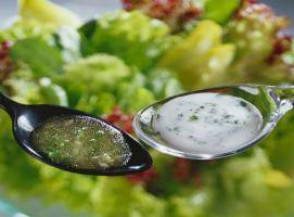 8 домашних и полезных заправок для салатов