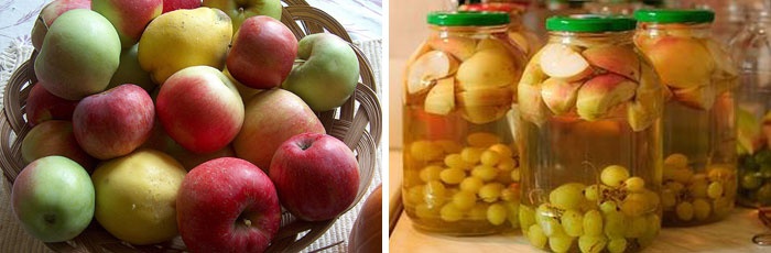 Рецепты компота из яблок на зиму на 3 литровую банку