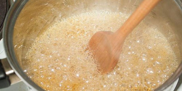 Процесс варки сахарной пасты