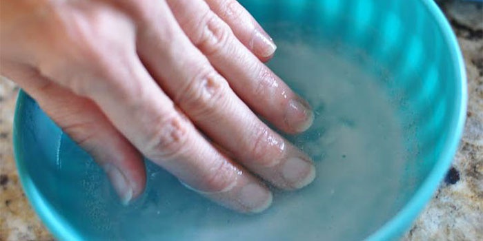 Ванночка с перекись водорода от грибка ногтей