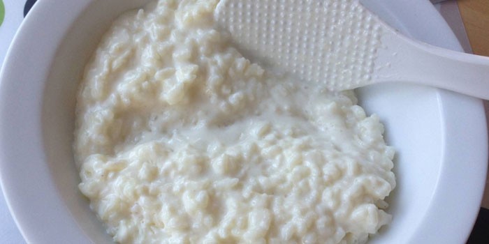 Готовая молочная рисовая каша 