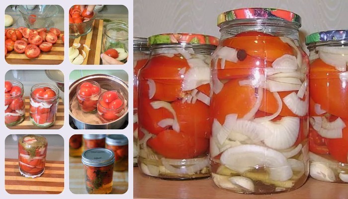 Приготовление томатов в желатине
